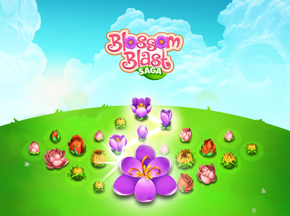 Blossom Blast Saga. Lead UI Designer. 2019. iOS / Android
