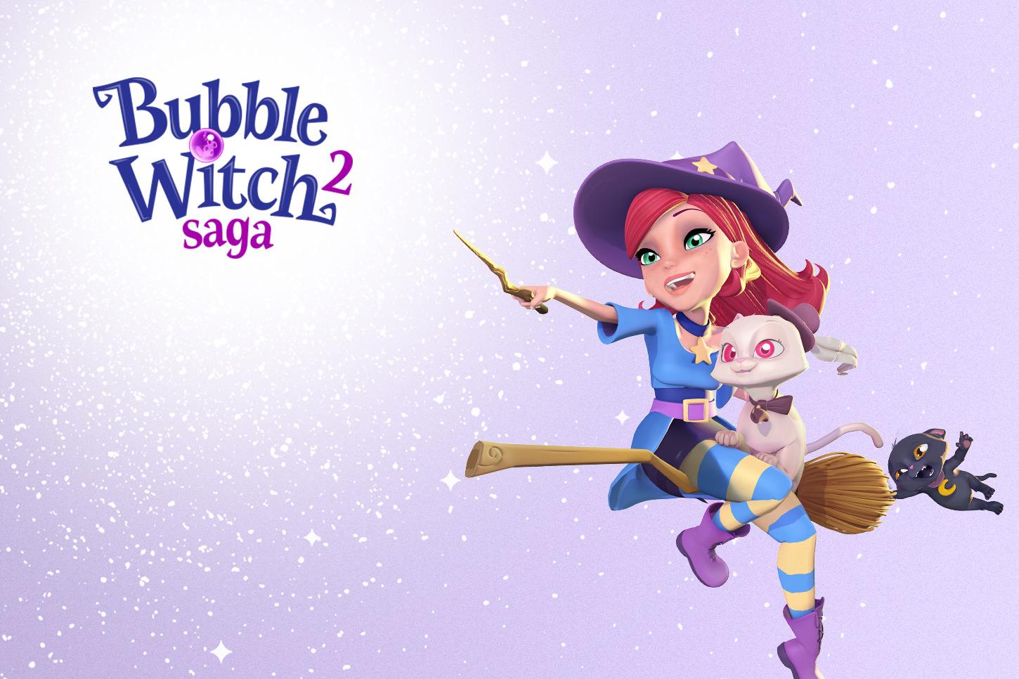 UI for King's mobile game: Bubble Witch 2 Saga