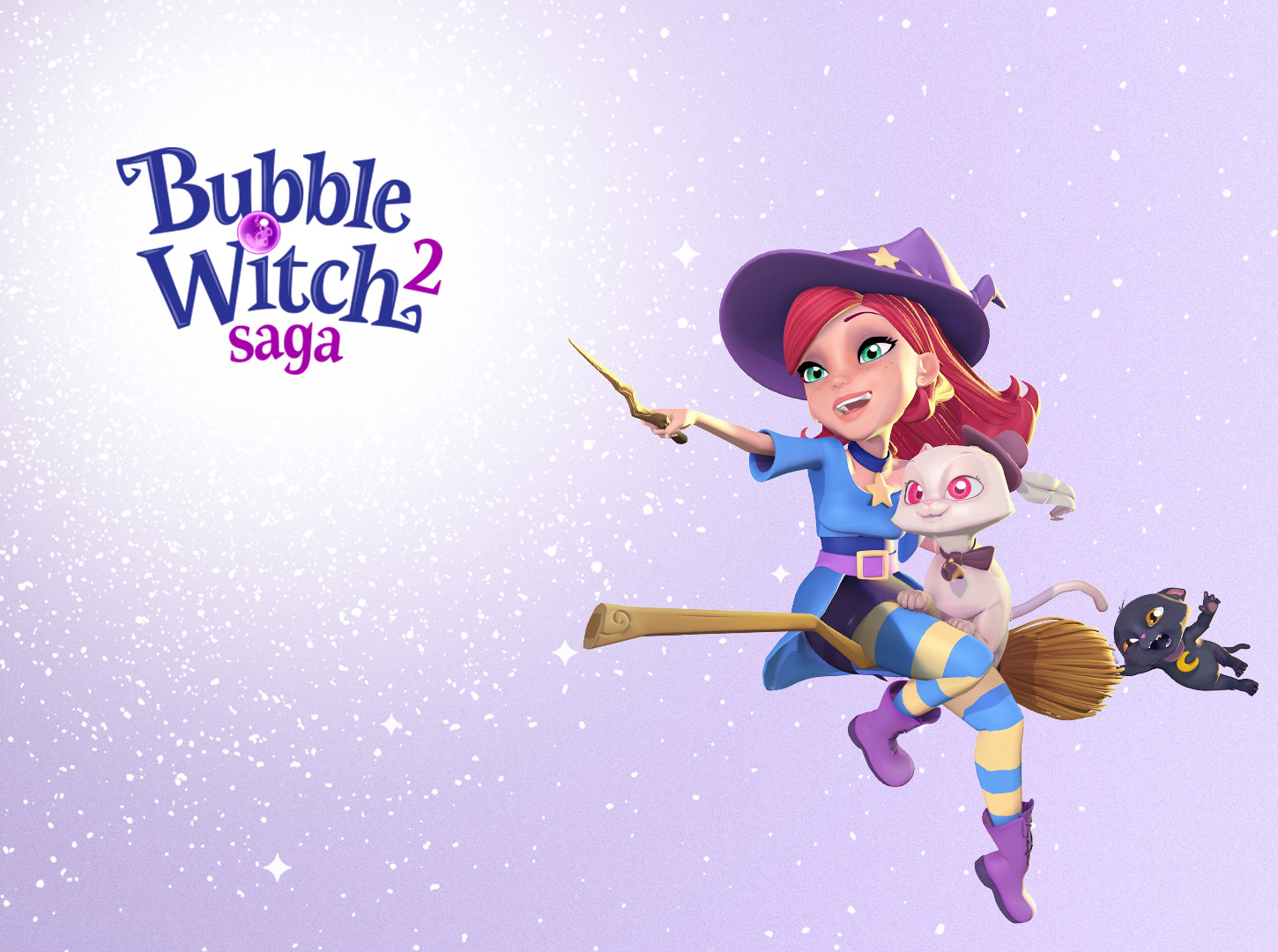 UI for King's mobile game: Bubble Witch 2 Saga