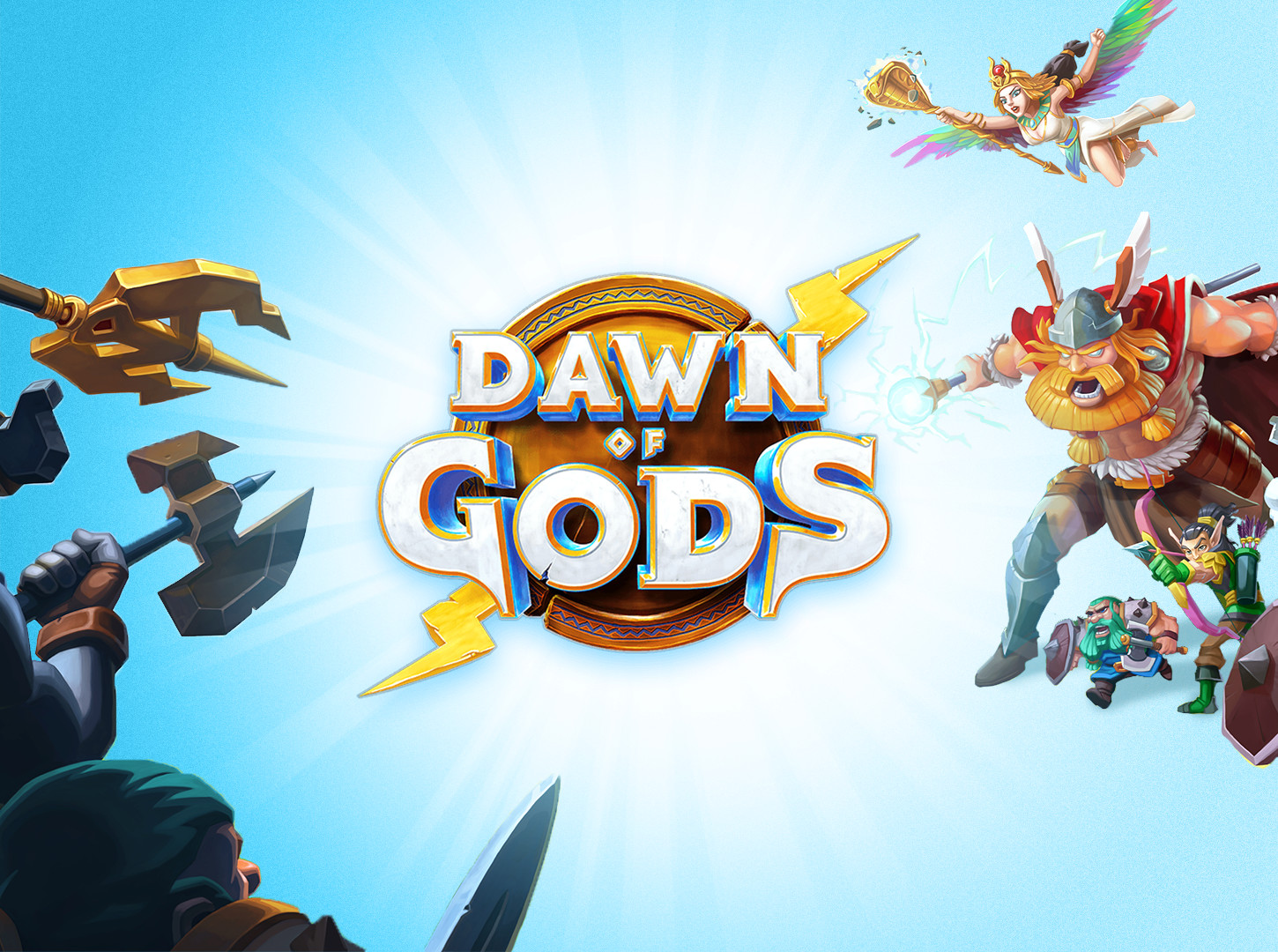 UI for Aeria Game's (Gamigo) mobile game: Dawn of Gods